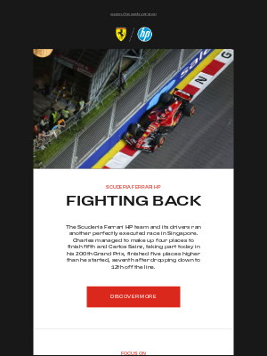 Ferrari - Fighting back