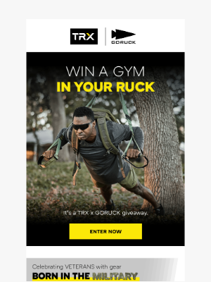 TRX Training - A TRX x GORUCK Giveaway 🔥