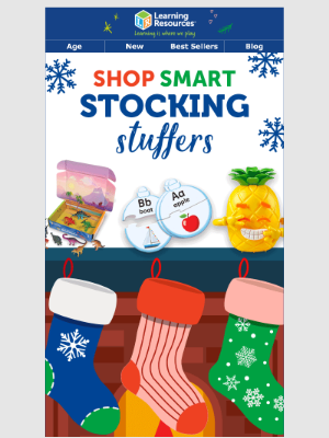 Learning Resources - Stuff Your Stockings with New Skills!