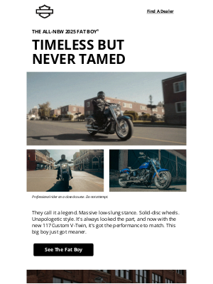Harley-Davidson - A legend, evolved.