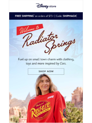 Disney - A postcard from: Radiator Springs 🔧🛑