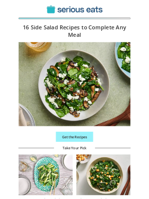 Serious Eats - 16 Side Salad Recipes to Complete Any Meal