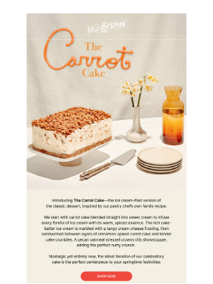 Salt & Straw - NEW! The Carrot Cake 🥕