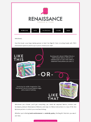 Renaissance Ribbons - Two Kits. Two Vibes. Which One’s Your Jam?