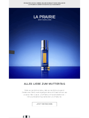 LA Prairie (Germany) - Bringen Sie an diesem Muttertag Ihre unendliche Liebe zum Ausdruck.