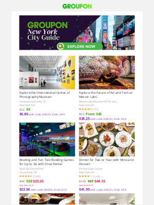 Groupon - Explore the International Center of Photography Museum
