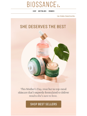 BIOSSANCE - Glow worthy gifts for Mom 💛