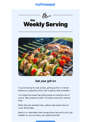 MyFitnessPal - Top tips for healthy grilling 🔥