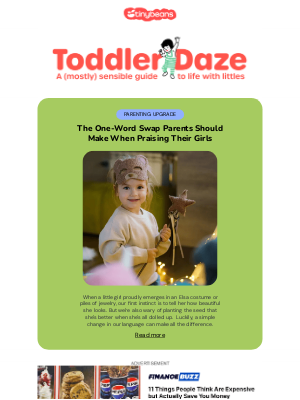 Tinybeans - The one-word swap parents should make when praising their girls