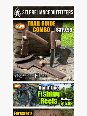 Self Reliance Outfitters - The Perfect Knife and Axe Combo!
