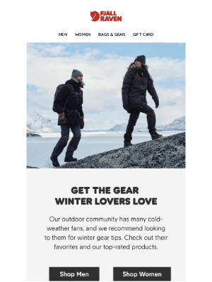 Fjallraven - Explore top-rated winter gear