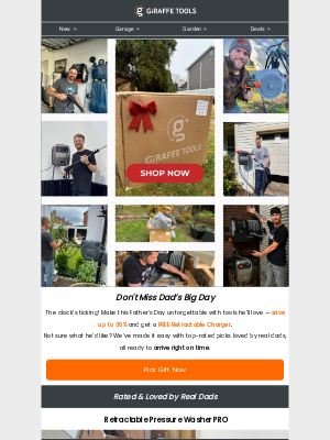 Giraffe Tools - 😍Top-Rated by Dads — Up to 30% OFF + Free Gift