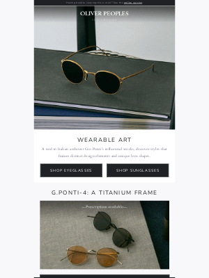 Oliver Peoples - Monica, discover Gio Ponti Sun and Optical Styles