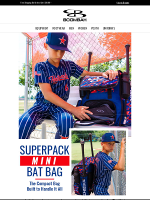 Boombah, Inc. - Smaller Bag. Same Boombah Quality.