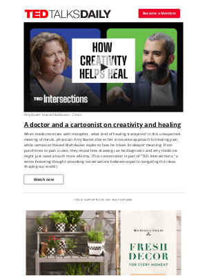 TED - How can creativity help us heal?