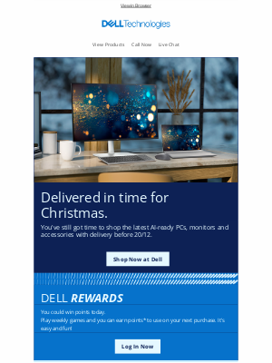 Dell (United Kingdom) - There's still time to give the joy of new tech.