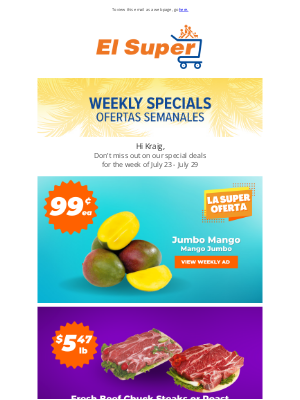 El Super Market - Kraig, Cool off with Fresh Savings
