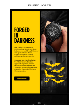 Filippo Loreti - The Batmobile Just Dropped, Born from the Shadows 🦇