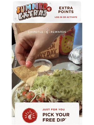 Chipotle Mexican Grill - John, Claim your Free Adobo Ranch, Guac, or Queso