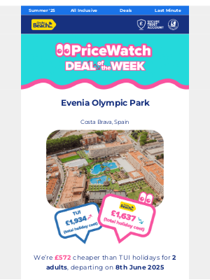 On the Beach (United Kingdom) - Beacher, we're £572 Cheaper than TUI for THIS DEAL 🤯