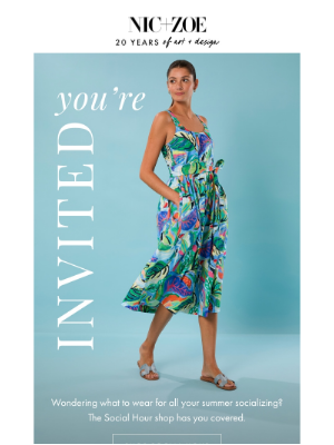NIC+ZOE - RSVP yes to the Summer Soiree