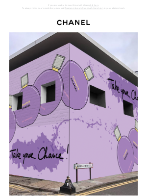 Chanel (United Kingdom) - The CHANCE STREET pop-up is now open