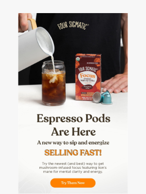 FourSigmatic - Espresso Pods Are Here ☕