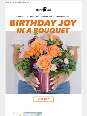 Flower Cart - A floral gift they’ll never forget