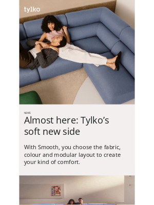 Tylko - Meet Smooth: the sofa, the Tylko way