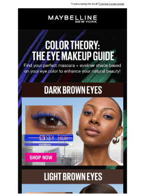 Maybelline - Your eye color + this custom look = 😍