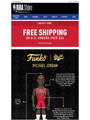 Los Angeles Lakers - LAUNCHING NOW: Michael Jordan Funko!