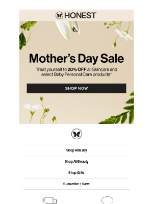 The Honest Company - Our Mother's Day sale is here!