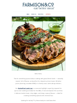 Farmison & Co - Discover the Best of British Lamb This Summer