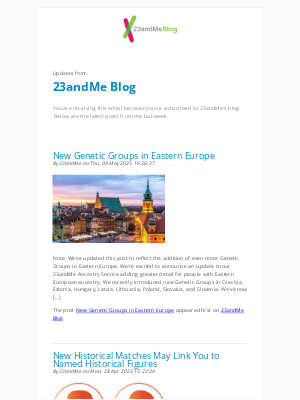 23andMe - Updates from the 23andMe Blog