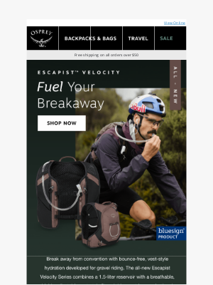 Osprey - Introducing the NEW Escapist Velocity 🚴💨