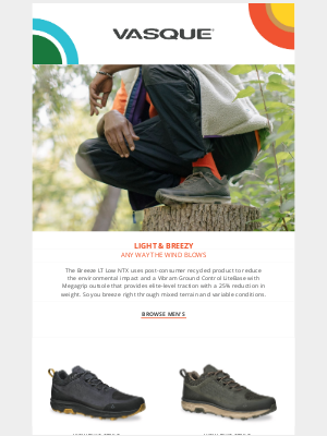 Vasque - Lightweight Boots Make your Hike a Breeze