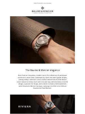 Baume & Mercier - Discover our collections