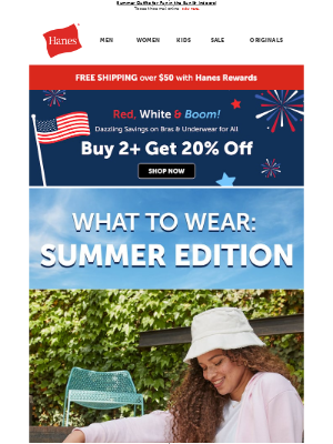 Hanes - Not Sure What to Wear? We've Got You!