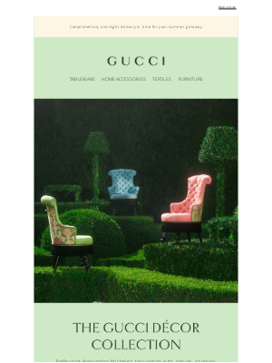 Gucci USA - The Gucci Décor Collection