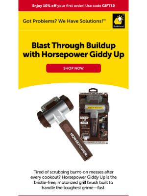 BulbHead - BBQ Season Is in Full Swing! Upgrade Your Grill Brush 🔥