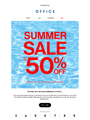 OFFICE Shoes (United Kingdom) - Summer is here & so is our SALE! 💸