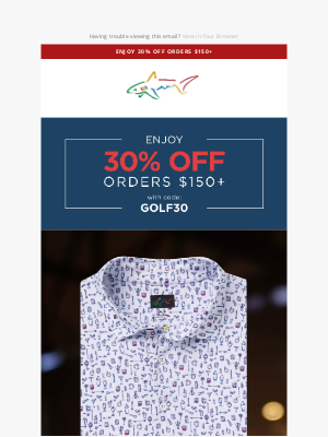 Greg Norman Collection - Have a Drink on Me🍸