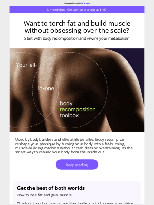 Lumen - Discover the science-backed method that can transform your body