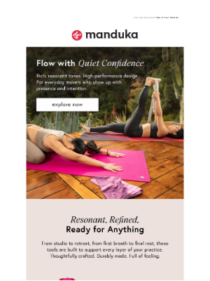 Manduka - Bold. Bright. Unapologetically Pink.