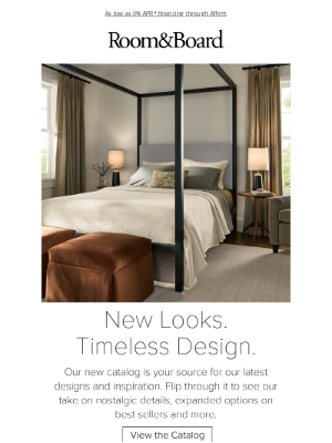 Room & Board - New catalog sneak peek