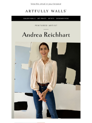 Artfully Walls - Featured Artist Andrea Reichhart