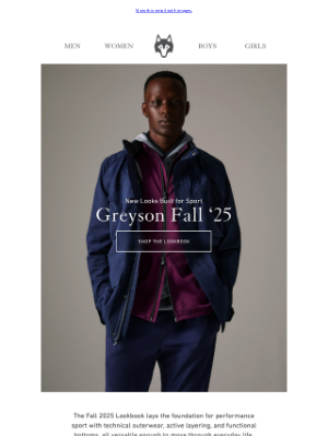 Greyson Clothiers - Inside the Fall ‘25 Lookbook