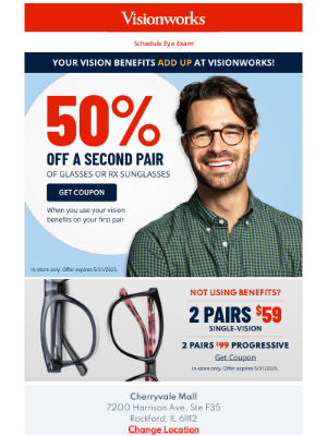 Visionworks of America - Your vision benefits add up at Visionworks