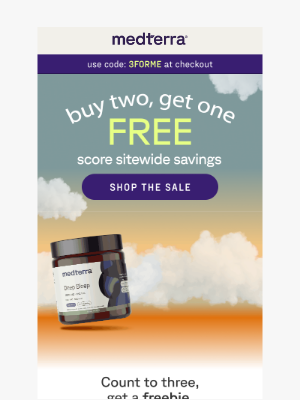 Medterra - Reminder: Buy 2, Get 1 Free 💫