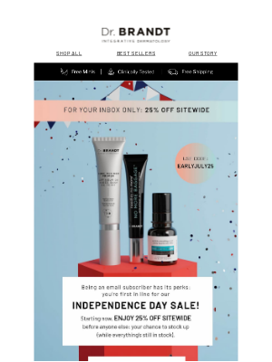 dr. brandt Skincare - Early Access Starts Now 🇺🇸